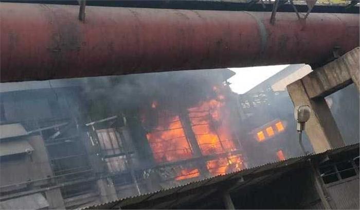  भिलाई के सेल प्लांट में आग, कोई हताहत नहीं
