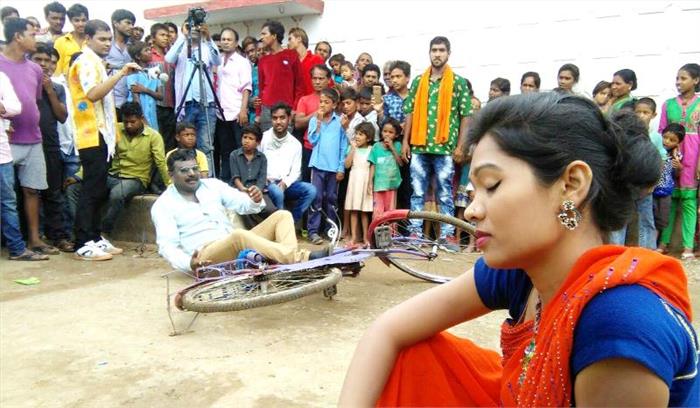 छत्तीसगढ़ी फिल्म पंचायत के फैसला का फिल्मांकन पूर्ण