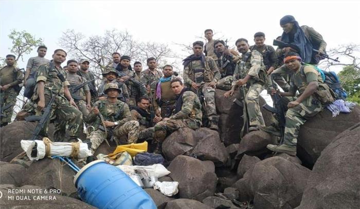 कोंडागांव में नक्सलियों के अस्थाई कैंप ध्वस्त किए गए