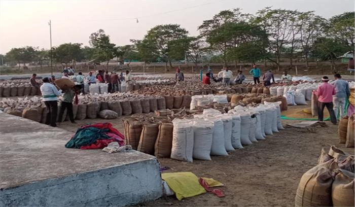 छत्तीसगढ़ में अब तक 13.68 लाख मीट्रिक टन धान की खरीद