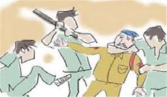 मवेशी तस्करों ने किया जशपुर पुलिस पर हमला