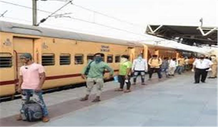 छत्तीसगढ़ के दूसरे राज्यों में फंसे श्रमिको को वापस लाने चलेगी 11 ट्रेने