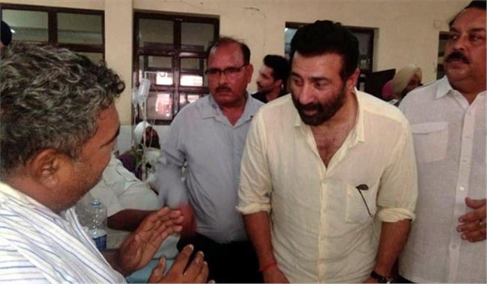 मुख्यमंत्री पंजाब में रेल यातायात बहाल करने में मदद करें : सनी देओल