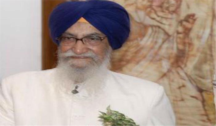 पंजाब के पूर्व मुख्यमंत्री सुरजीत सिंह बरनाला का निधन