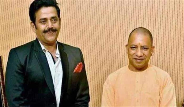 सीएम योगी आदित्यनाथ से मिलने पहुंचे अभिनेता रविकिशन