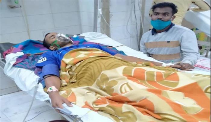 मुख्यमंत्री कार्यालय के निर्देश से फुटबाल खिलाड़ी साजन का हुआ सफल ऑपरेशन