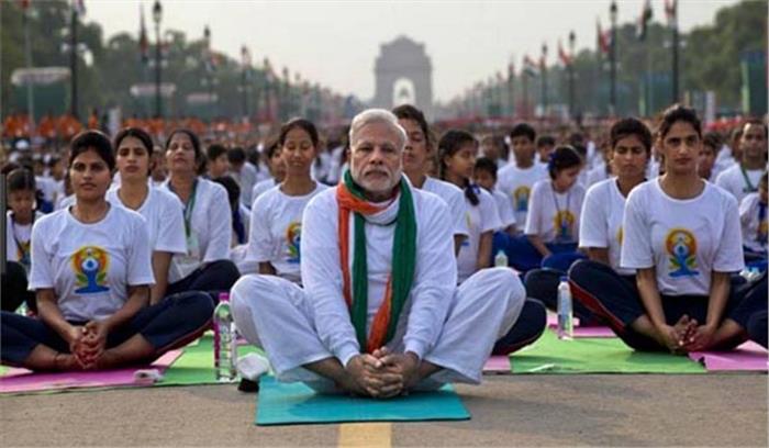 लखनऊ :मोदी शामिल हो सकते हैं  विश्व योग दिवस कार्यक्रम में