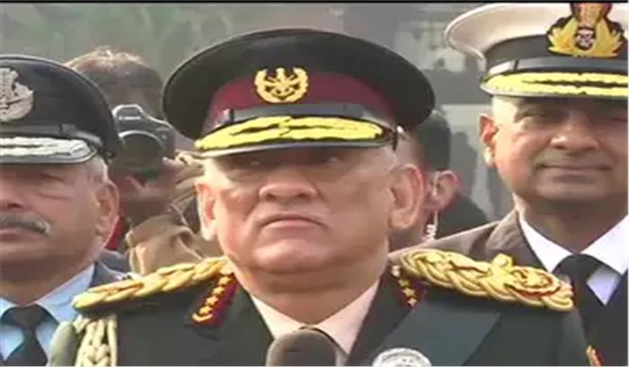 सशस्त्र बल राजनीति से दूर रहें : जनरल रावत