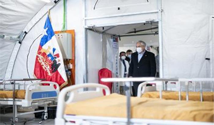 चिली में स्वास्थ्य प्रणाली अपनी क्षमता की सीमा पर पहुंची : राष्ट्रपति
