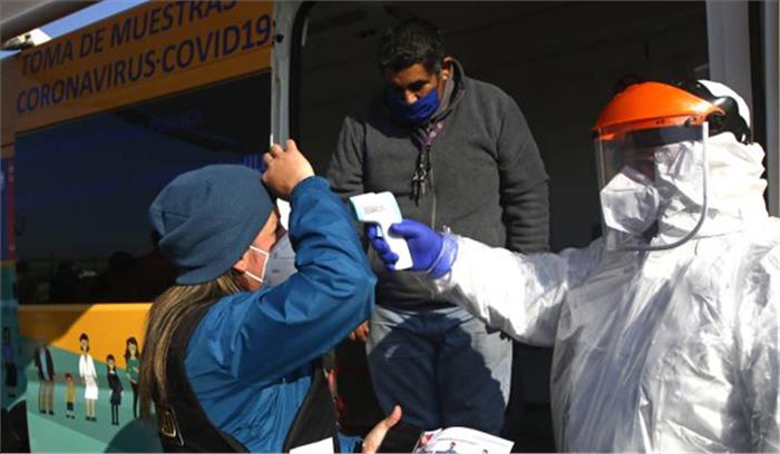 चिली में कोरोना से 116 की मौत, 9252 संक्रमित