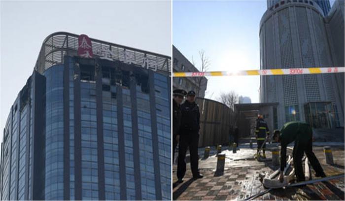 चीन की इमारत में 38वीं मंजिल में आग, छह की मौत