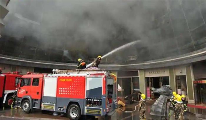 चीन के होटल में लगी आग,  18 की मौत