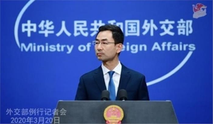 चीन को अमेरिकी सरकार से सहायता की कोई धनराशि और सामग्री नहीं मिली