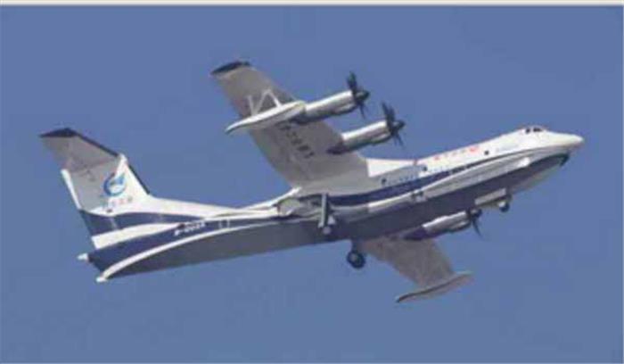 विशालकाय विमान की दक्षिणी चीनी समुद्र से पहली उड़ान सफल