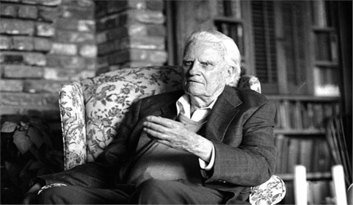 नहीं रहे ईसाई धर्म के प्रसिद्ध उपदेशक बिली ग्राहम