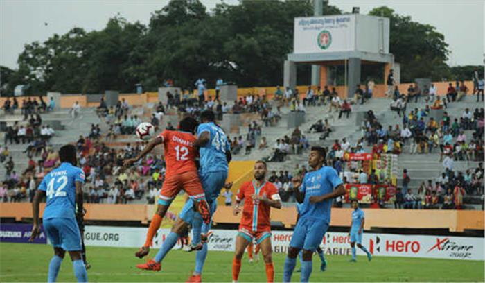 चर्चिल ब्रदर्स और चेन्नई ने खेला 2-2 का ड्रा