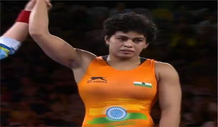  राष्ट्रमंडल खेल :भारतीय महिला पहलवान पूजा ढांडा ने जीता सिल्वर मेडल