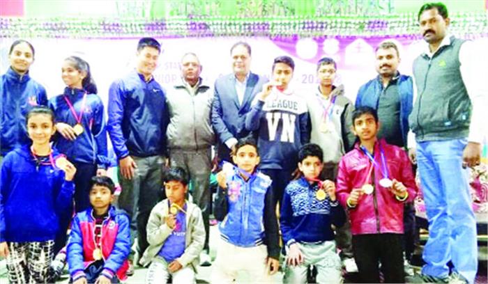 सात स्वर्ण पदक जीतकर वुशू प्रतियोगिता के बने चैम्पियन सात स्वर्ण पदक जीतकर वुशू प्रतियोगिता के बने चैम्पियन