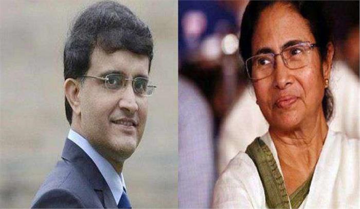 ममता बनर्जी ने गांगुली को दी बधाई