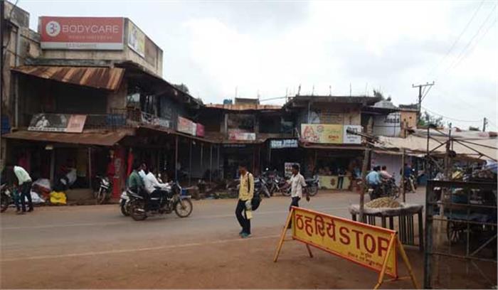 भारत बंद का तिल्दा नेवरा शहर व क्षेत्र में बंद बेअसर रहा