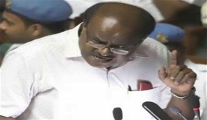 कांग्रेस को समर्थन देने पर रुख में बदलाव नहीं : कुमारस्वामी