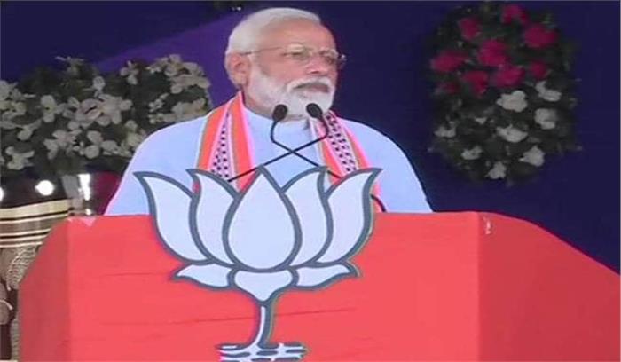 कांग्रेस ने शाह विवाद पर मोदी की चुप्पी पर उठाया सवाल