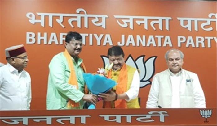 कांग्रेस के पूर्व सांसद प्रेमचंद गुड्डू भाजपा में शामिल कांग्रेस के पूर्व सांसद प्रेमचंद गुड्डू भाजपा में शामिल