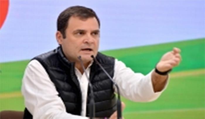 राज्यों पर योगी की टिप्पणी बिल्कुल अनर्गल : राहुल