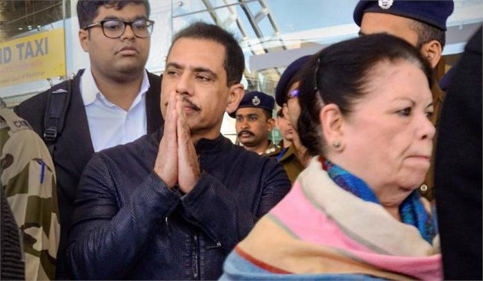 रॉबर्ट वाड्रा की मां मौरिन से ईडी की पूछताछ खत्म