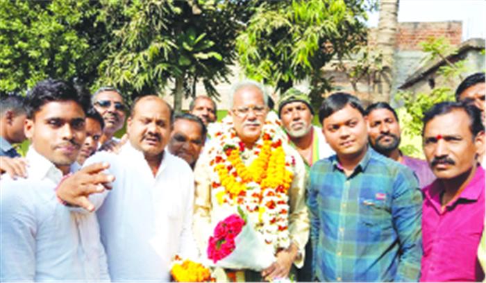 भूपेश बघेल को पुन: प्रदेश अध्यक्ष बनाये जाने पर हर्ष