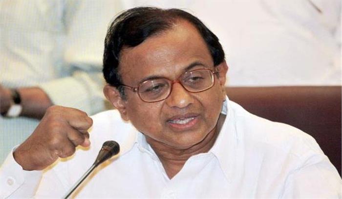 कांग्रेस शासन में कर्नाटक की विकास दर 8 फीसदी रही : चिदंबरम