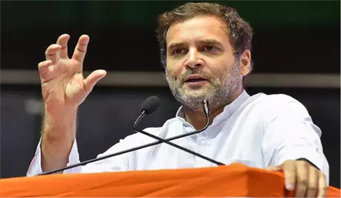 हमारे पीएम ने चार वर्षो में एक भी संवाददाता सम्मेलन संबोधित नहीं किया: राहुल गांधी