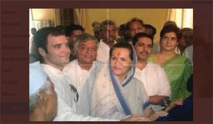 कैप्टन सतीश शर्मा के निधन के मद्देनजर प्रियंका गांधी ने स्थगित की किसान पंचायत