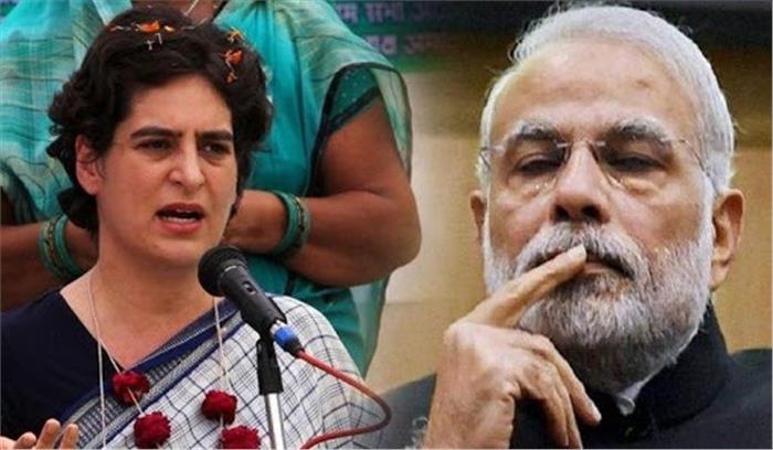 भारत में टीका प्रधानमंत्री नरेन्द्र मोदी के निजी प्रचार का साधन बन गया:  प्रियंका गांधी