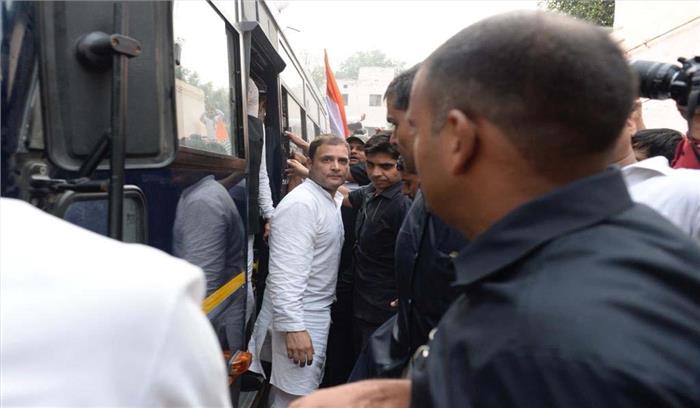 अमेठी के दो दिवसीय दौरे पर कांग्रेस अध्यक्ष राहुल गांधी