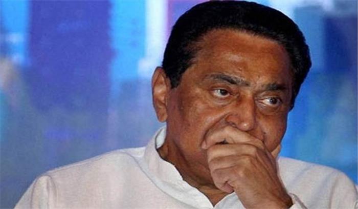 नर्मदा संरक्षण के नाम पर रोंपे गए पौधे तो दिखाई नही दिए: कमलनाथ