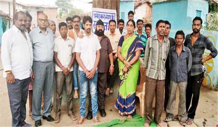 भाजपा मंडल पिथौरा का  समरसता संपर्क अभियान