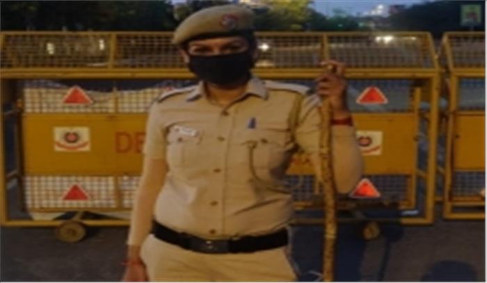 कोरोना कर्मवीर : ड्यूटी की खातिर महिला सिपाही ने छोड़ा जिगर के मासूम का मोह