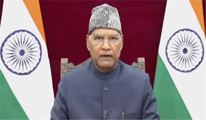 कोरोना के समय उच्चतर न्यायपालिका की भूमिका सराहनीय : कोविंद