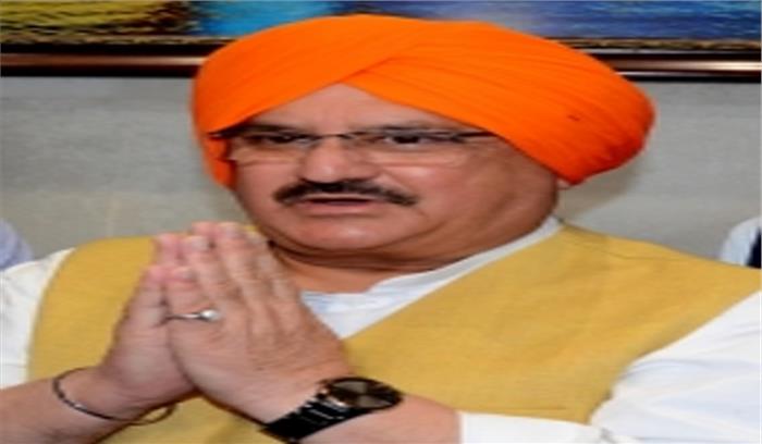 गरीबों के लिए 1.70 लाख करोड़ के पैकेज का नड्डा ने किया स्वागत