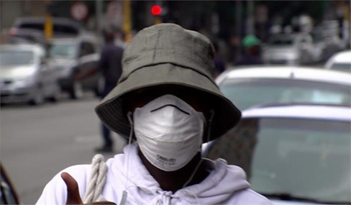 कोरोना  वायरस के कारण दक्षिण अफ्रीका में तीन सप्ताह का लॉकडाउन