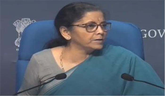 प्रधानमंत्री ने आपदा को अवसर में बदला: वित्त मंत्री