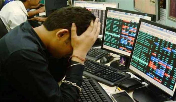 कोरोना से शेयर बाजार में कोहराम, सेंसेक्स 1178 अंक लुढ़का