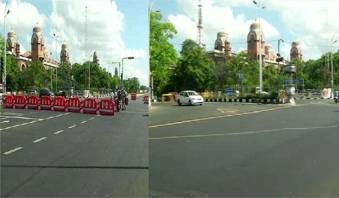 कोरोना संकट के बीच तमिलनाडु में दो हफ्ते के लिए पूर्ण तालाबंदी