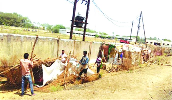 निगम ने कराया भाटागांव तालब को कब्जा मुक्त