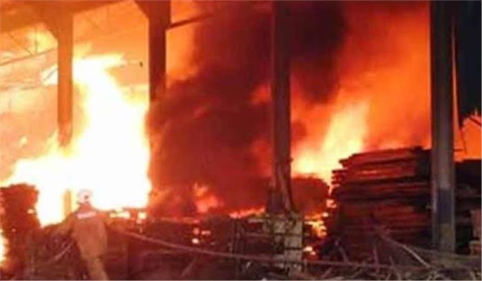 देश में आग की नौ बड़ी घटनाएं