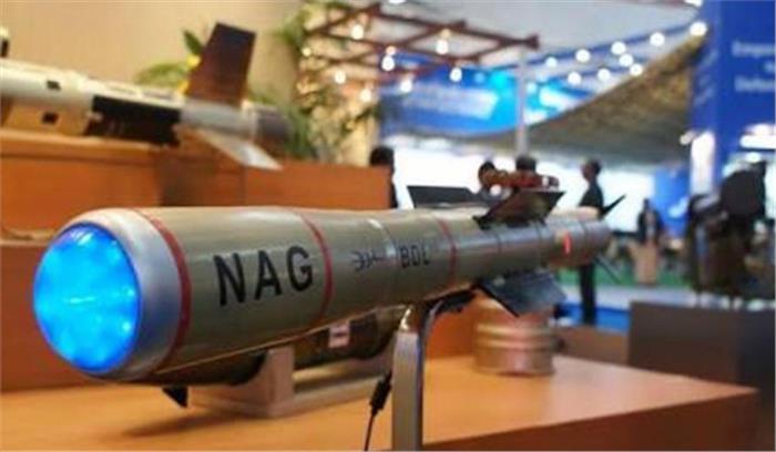 नाग मिसाईल का फायरिंग रेंज में हुआ सफल परीक्षण