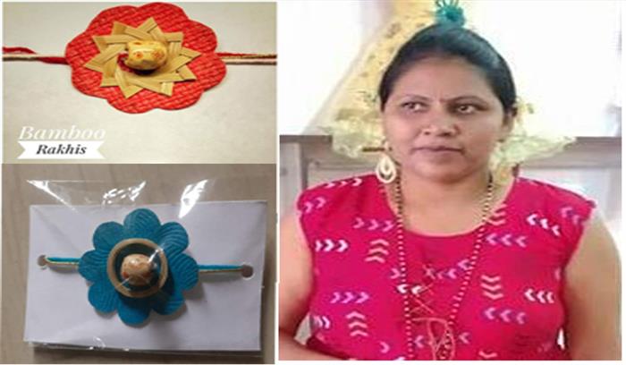 देशभर में बांबू राखियों को बनाया लोकप्रिय, अब प्रधानमंत्री को भी भेजी जाएंगी