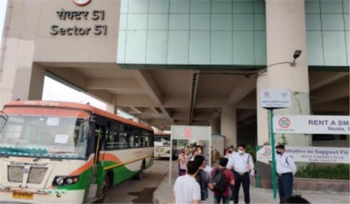 कोविड-19 : गौतमबुद्धनगर से 1465 प्रवासी मजदूर राजस्थान भेजे गए