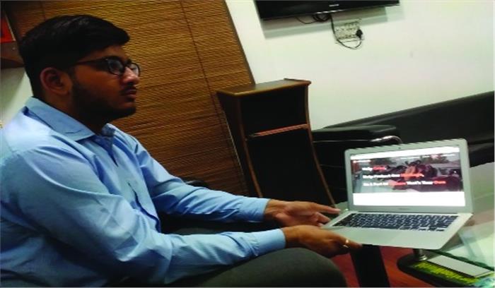 गायों की सेवा में सहयोग के लिए छात्र बनाई ई-गोशाला